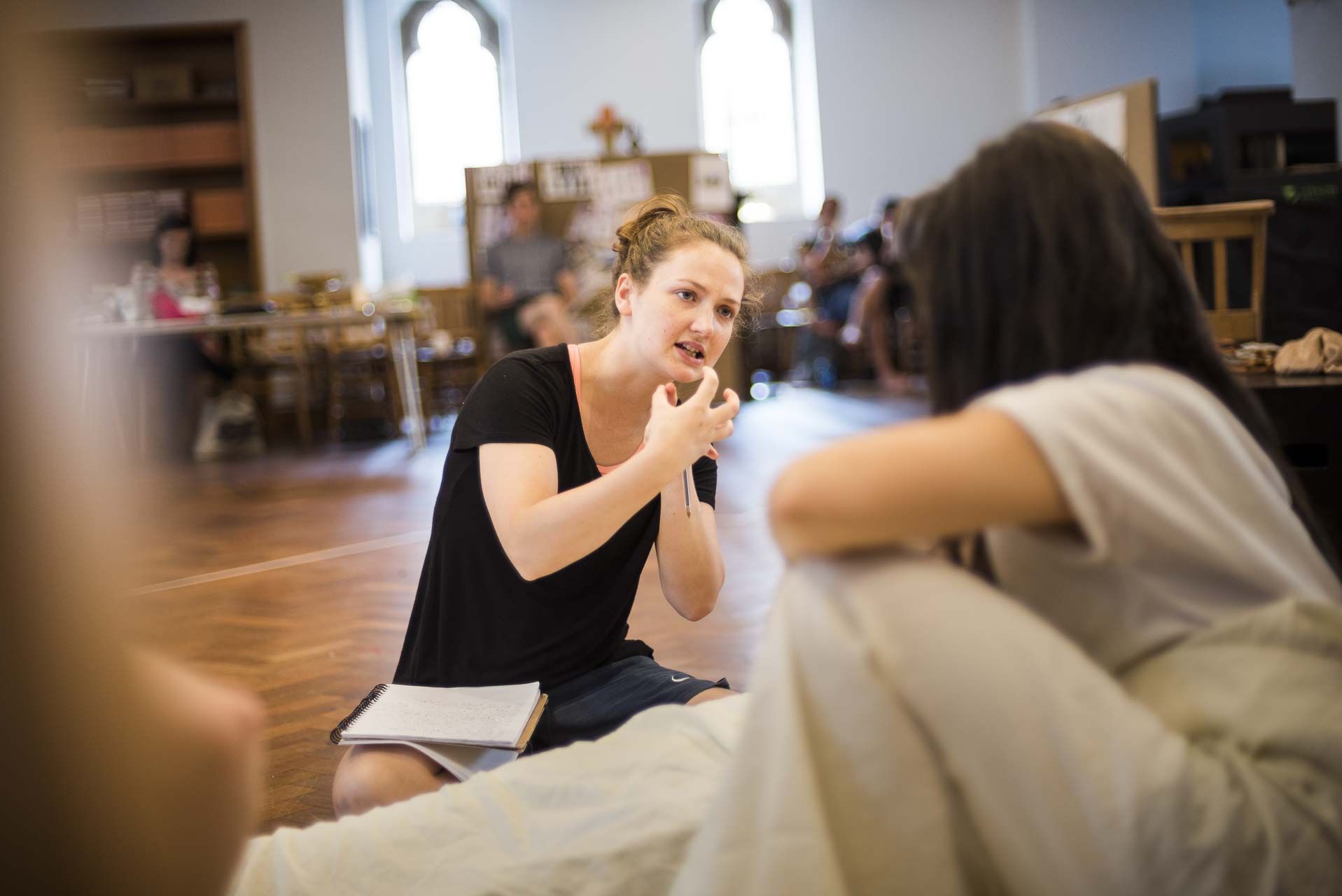 Opera Backstage Photography London Rehearsal L'incoronazione di Poppea Longborough Opera