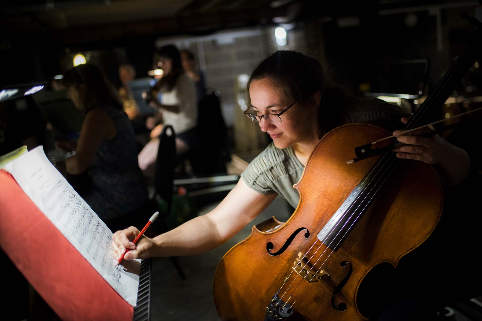 Opera Photography Backstage Ariadne auf Naxos Longborough 2018