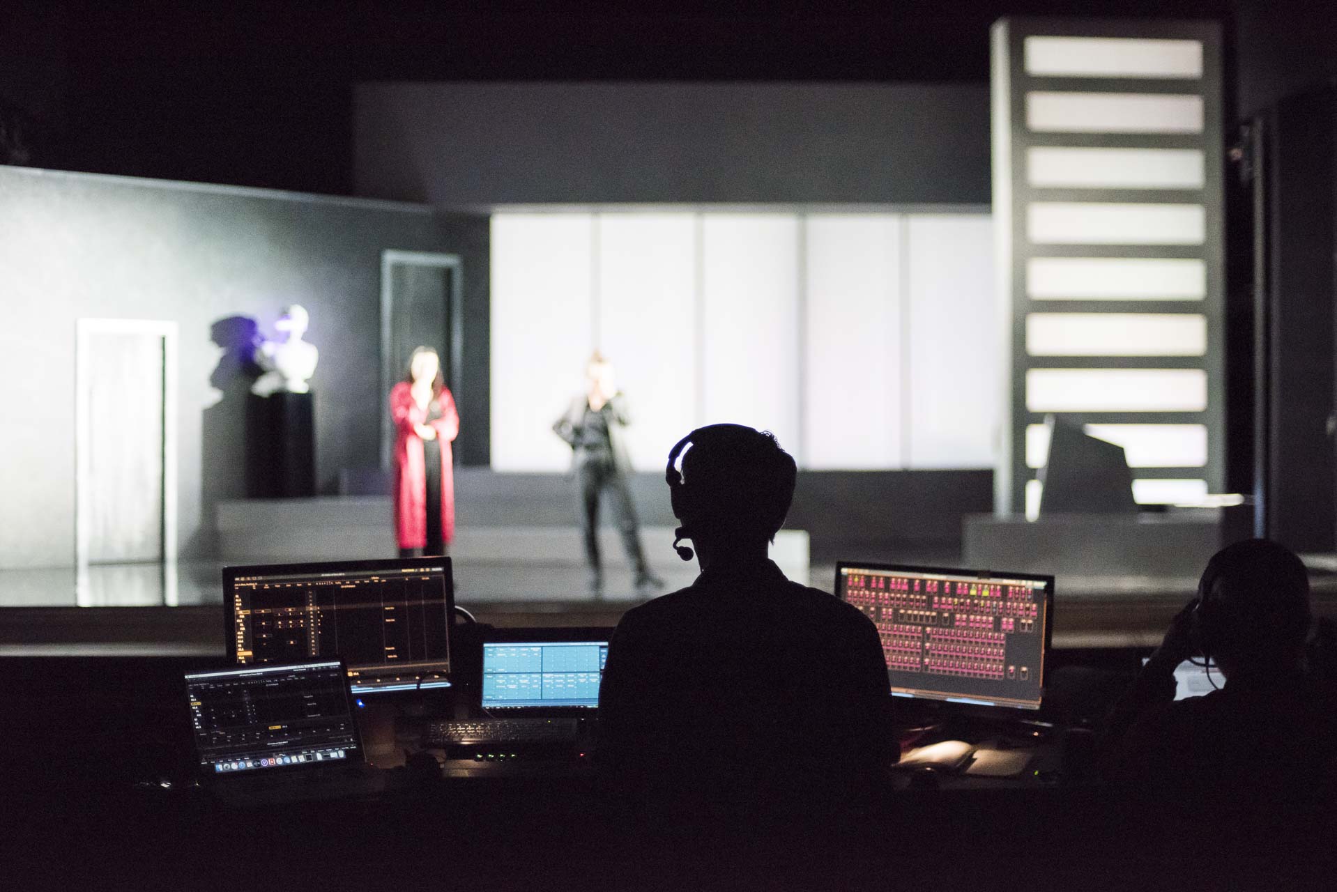 Opera Photography Backstage Ariadne auf Naxos Longborough 2018